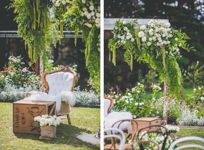 She Designs Outdoor Wedding Styling