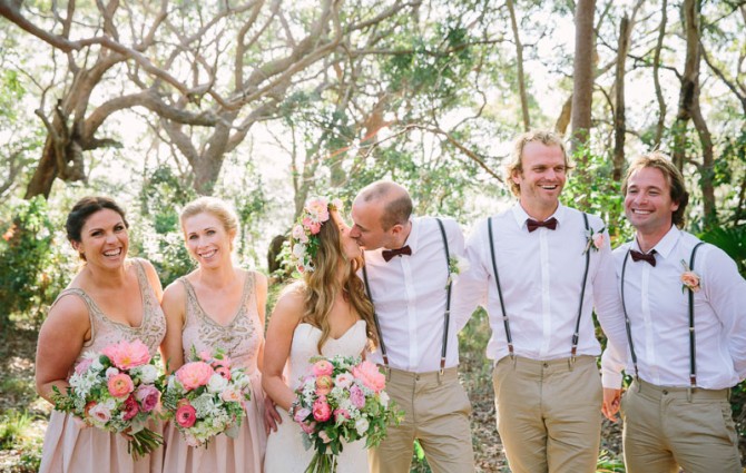 Beach Wedding shot by David Campbell Imagery