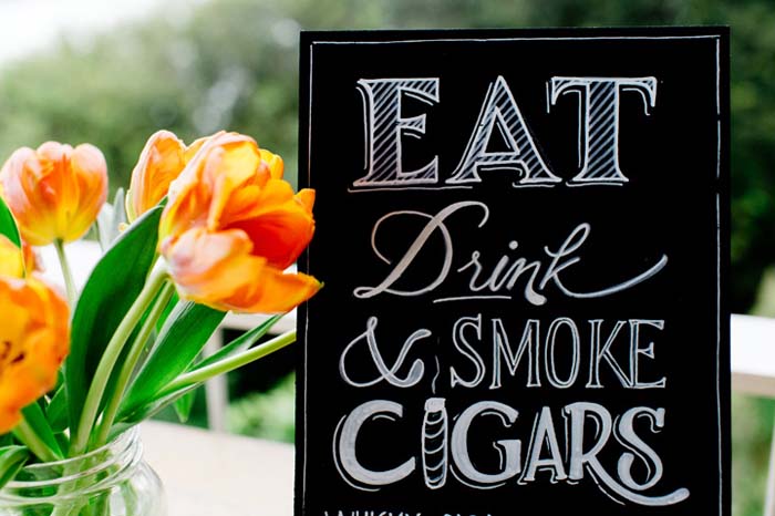 Wedding Whisky and Cigar B