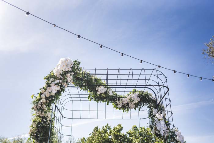 Floral Wedding Arbour by The Style Co.