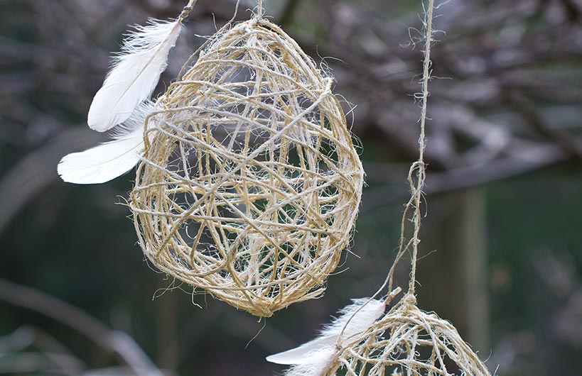 DIY Wedding Decorations Hanging Spheres