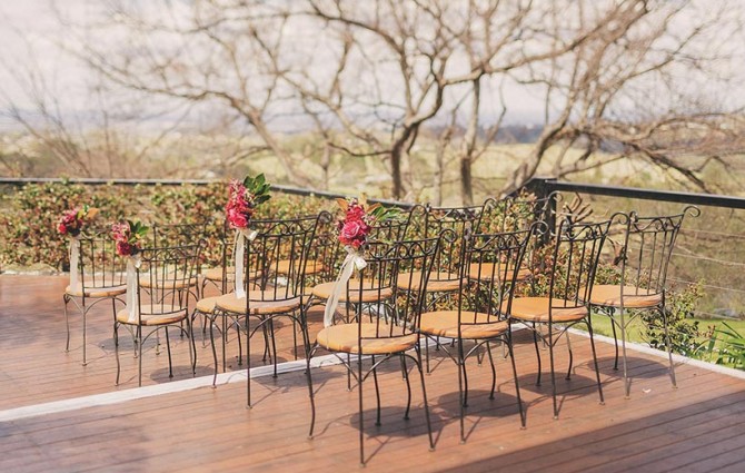 Romantic Wedding on Bellbird Hill