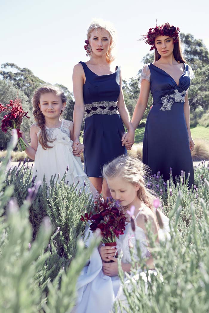 Bridesmaid and Flower Girl Dresses by Vellos Bridal