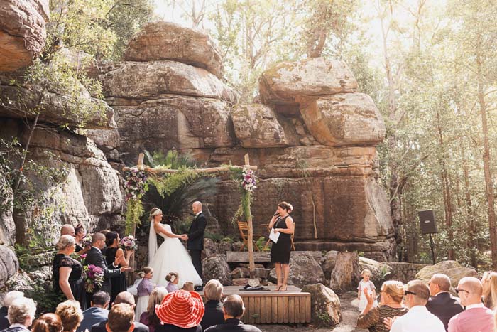 A Wedding Ceremony at Kangaroo Valley Bush Retreat
