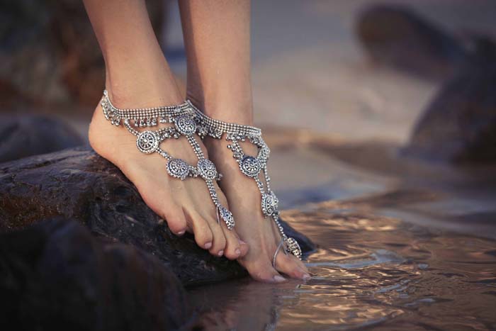 Boho Goddess Barefoot Sandals