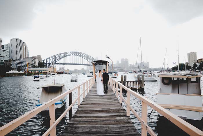 Elle and Tyson - Sydney Harbour Wedding Photos