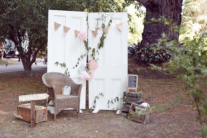 Outdoor Wedding Photobooth