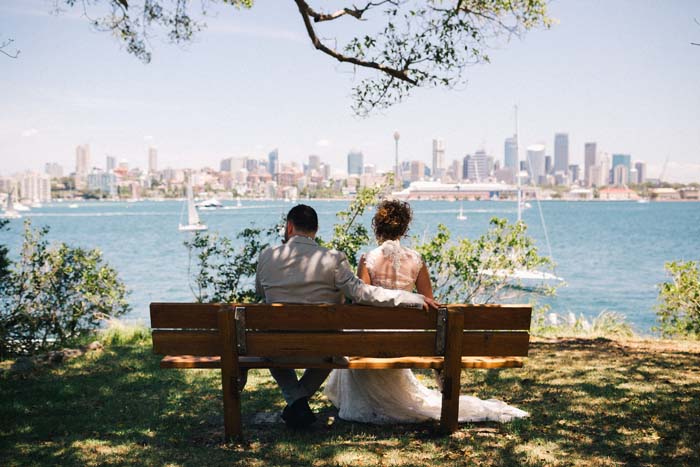 Sydney Wedding on Clarke Island