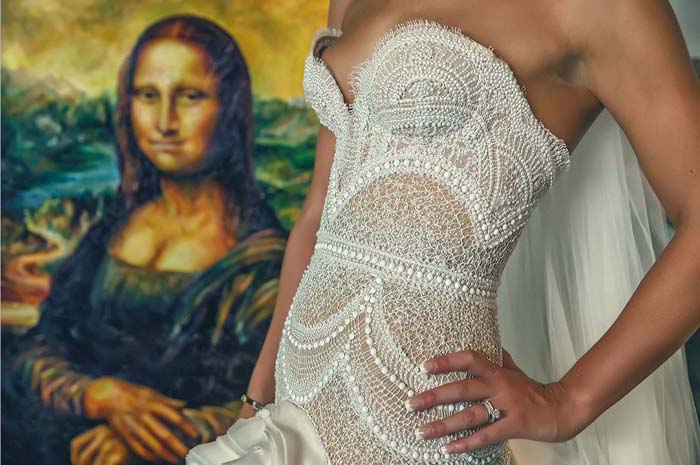 Wedding Dress by J'Aton