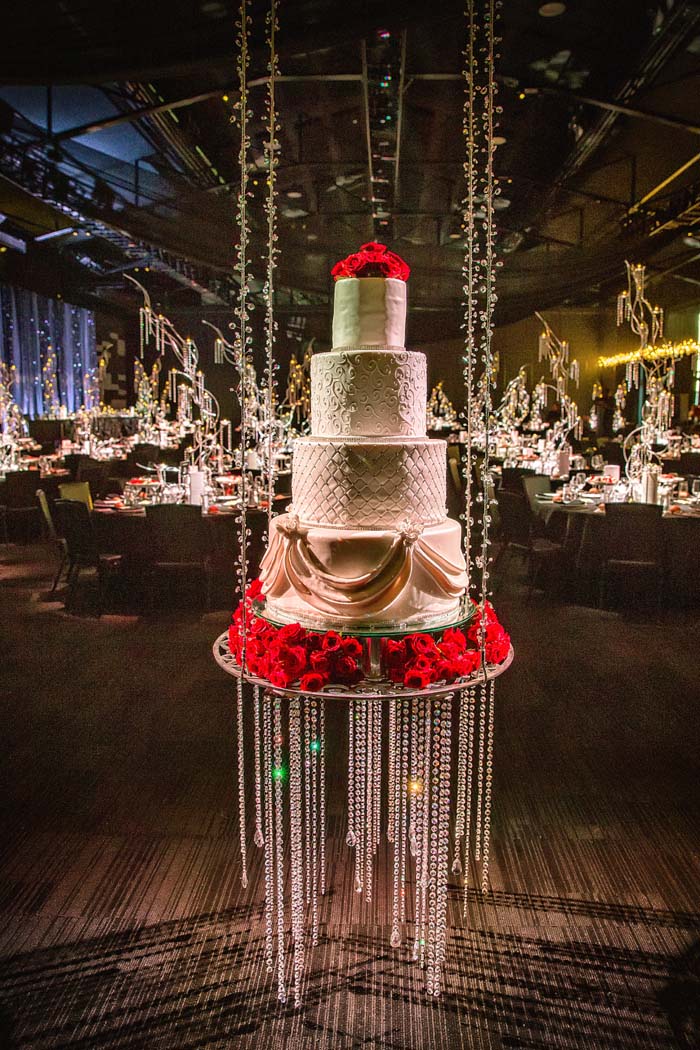 Wedding Cake Styled by Centrepiece by Design