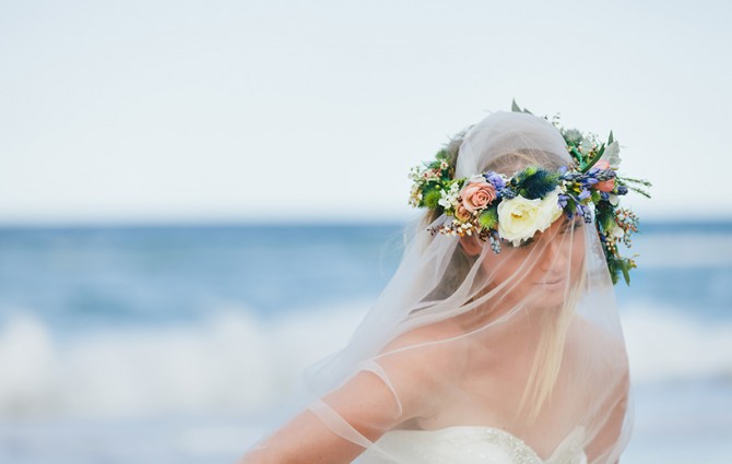Blue Beach Wedding Inspiration