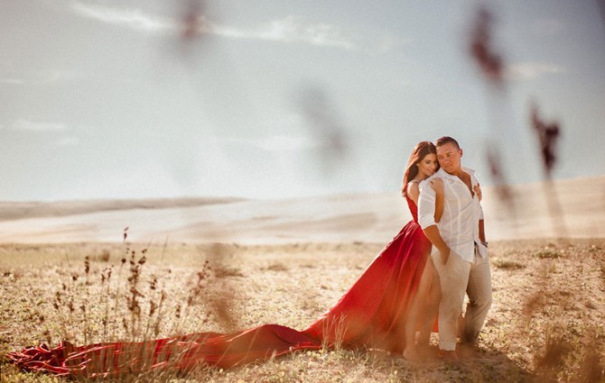 Desert Inspired Engagement Shoot