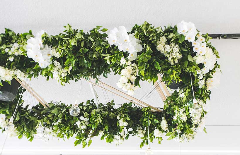 20 + Hanging Wedding Flowers