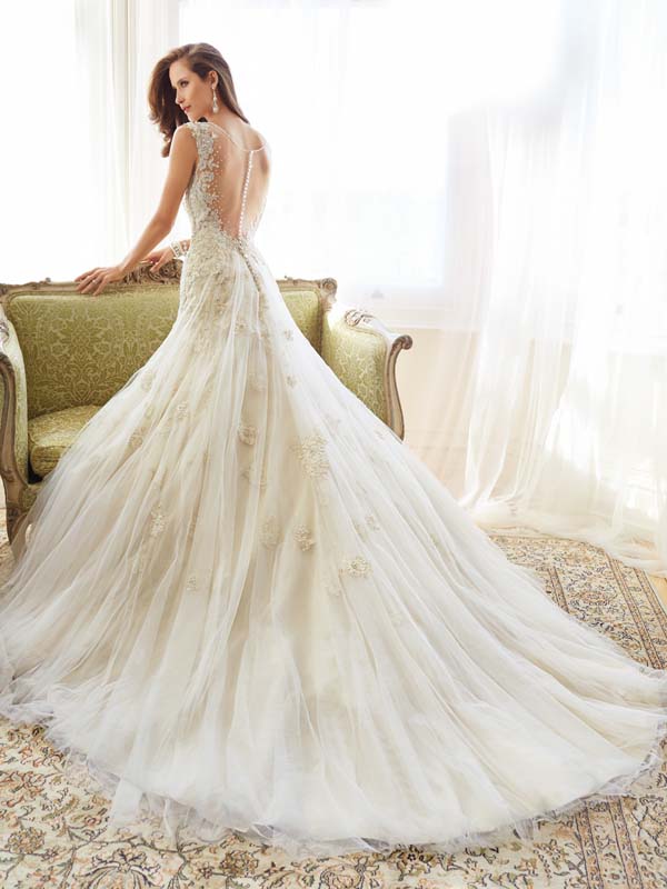 Sophia Tolli Wedding Dress Train