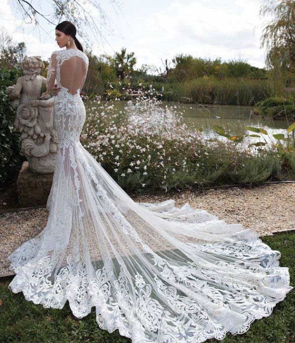 Berta Bridal Wedding Dress Train