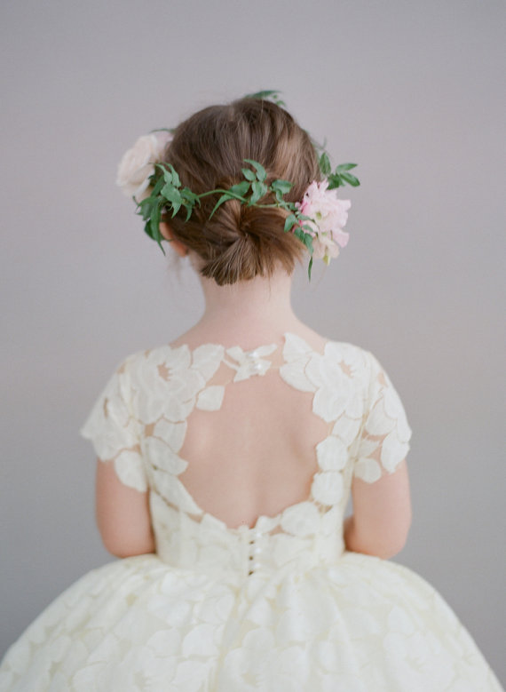 Flower Girl Dress Available at Doloris Petunia on Etsy