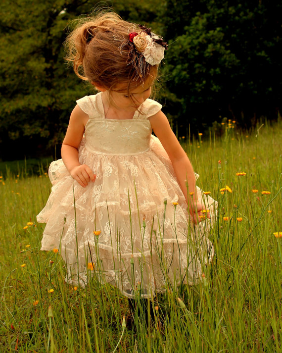 Flower Girl Dress Available at Rosie Posy Gifts on Etsy