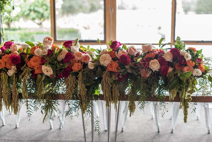 Bridal Table Flowers