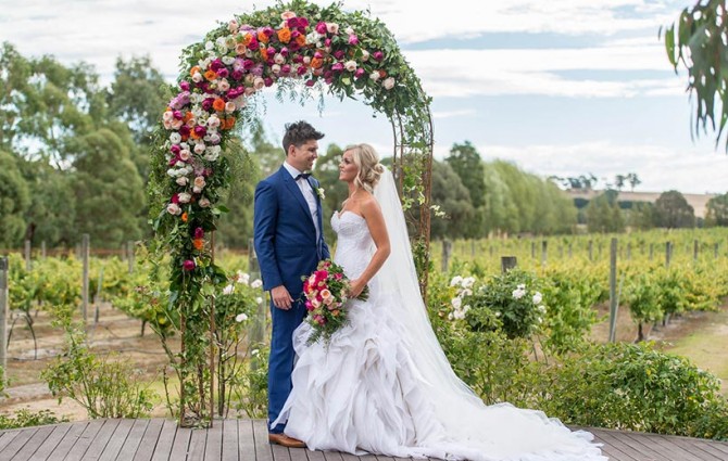 Bright Floral Wedding Day Feature