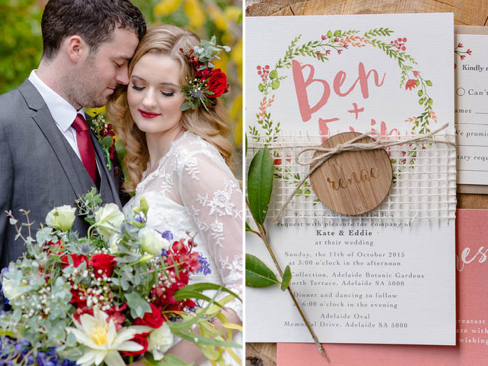 Winter Wedding Styling and Invitations