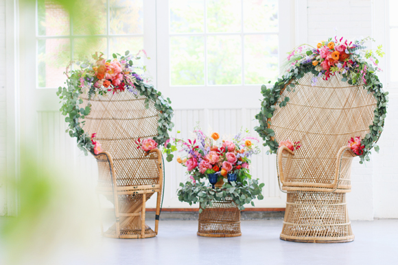 Bright Floral Wedding Styling