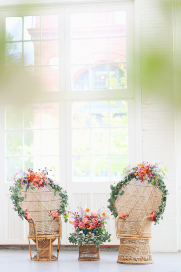 Bright Floral Wedding Styling