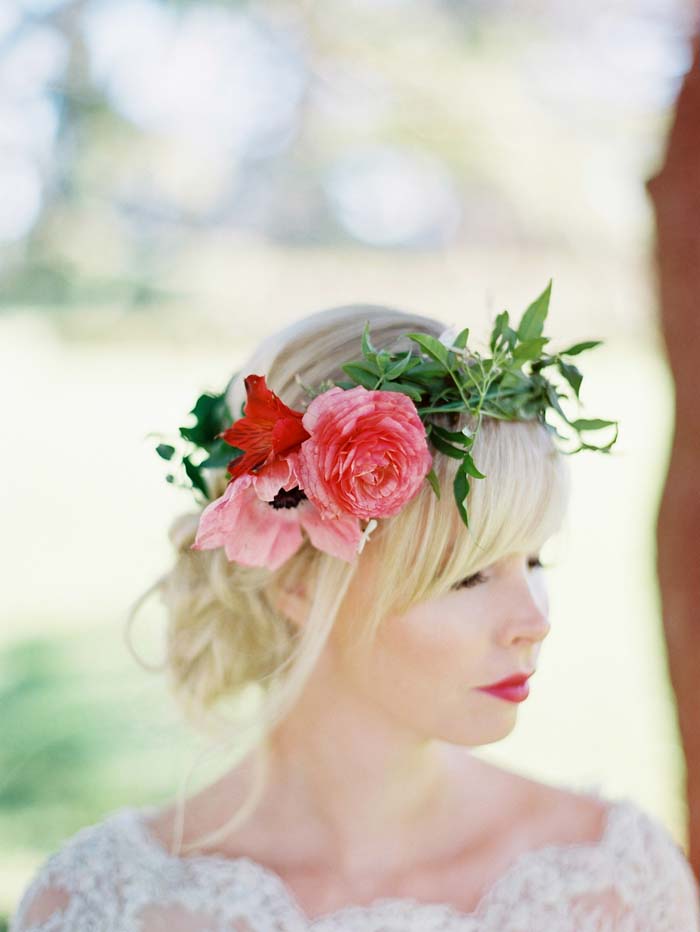 Bright Bridal Flower Crown