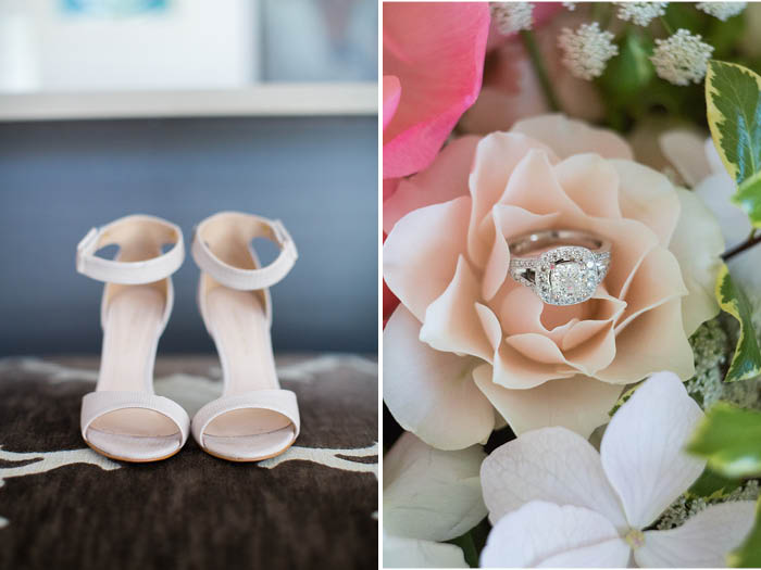 Bridal Shoes and Engagement Ring