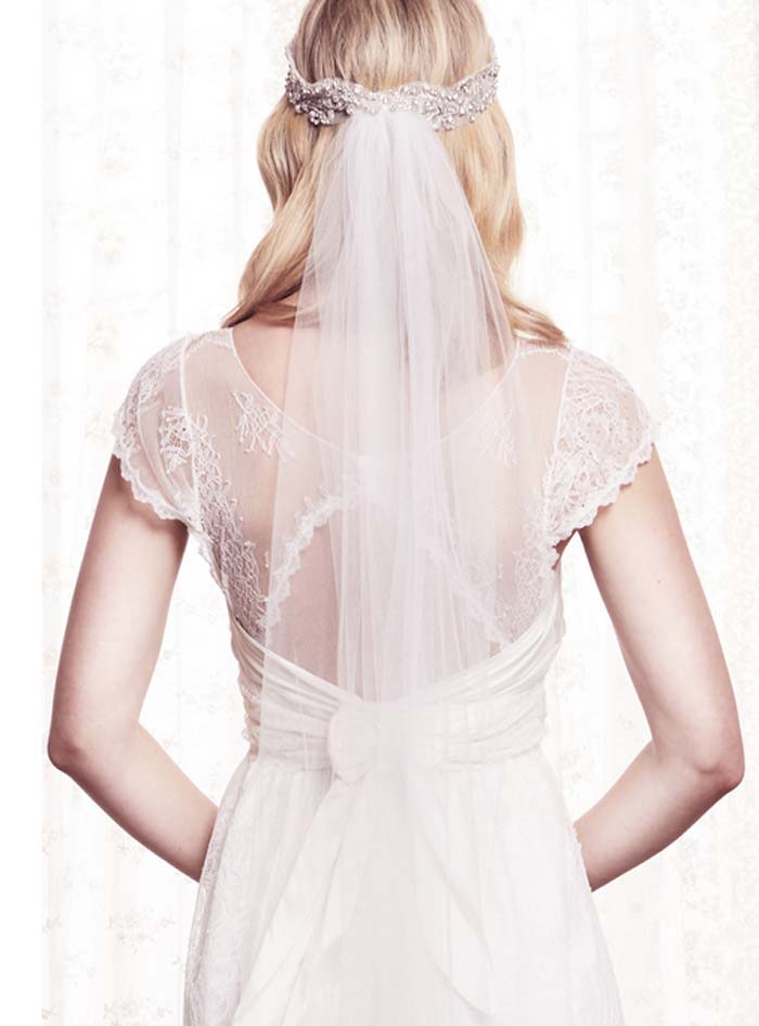 veil, short veil, vintage bride, wedding dress 