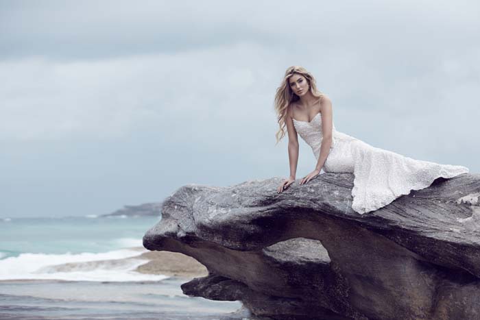 Beach Wedding Dress by Karen Willis Holmes