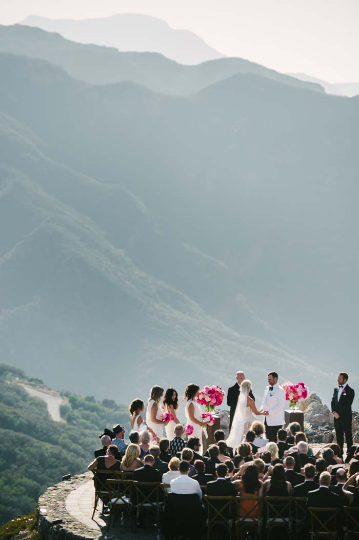 Wedding Ceremony in the Mountains