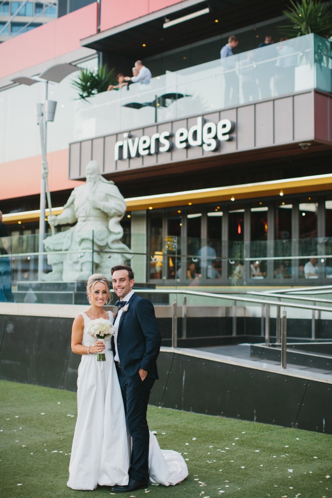 River's Edge Events Modern Wedding