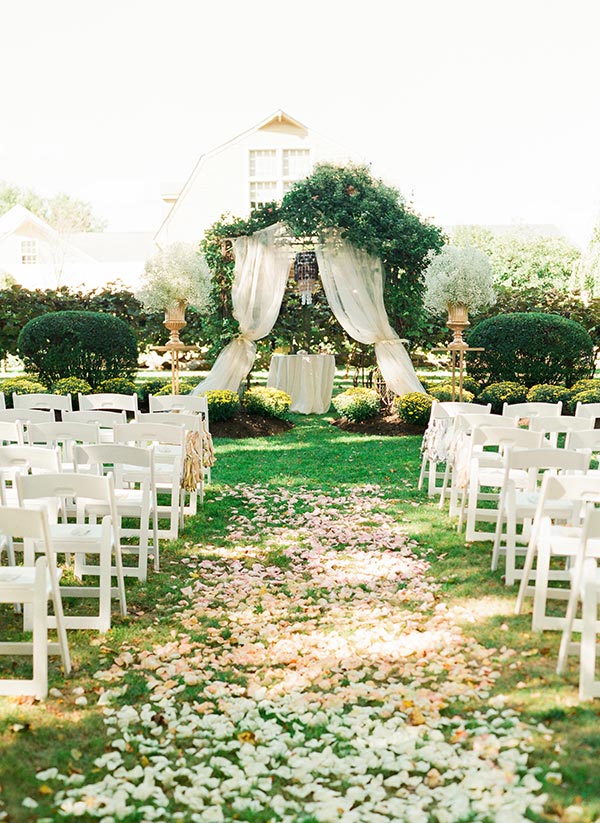 Wedding Aisle Ideas - Lindsay Madden Photography