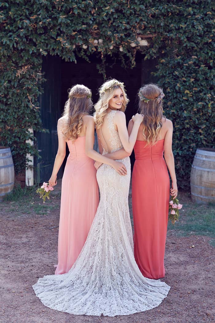 Wedding Dress by Wendy Makin Bridesmaids' Dresses by Bridesmaids' Only