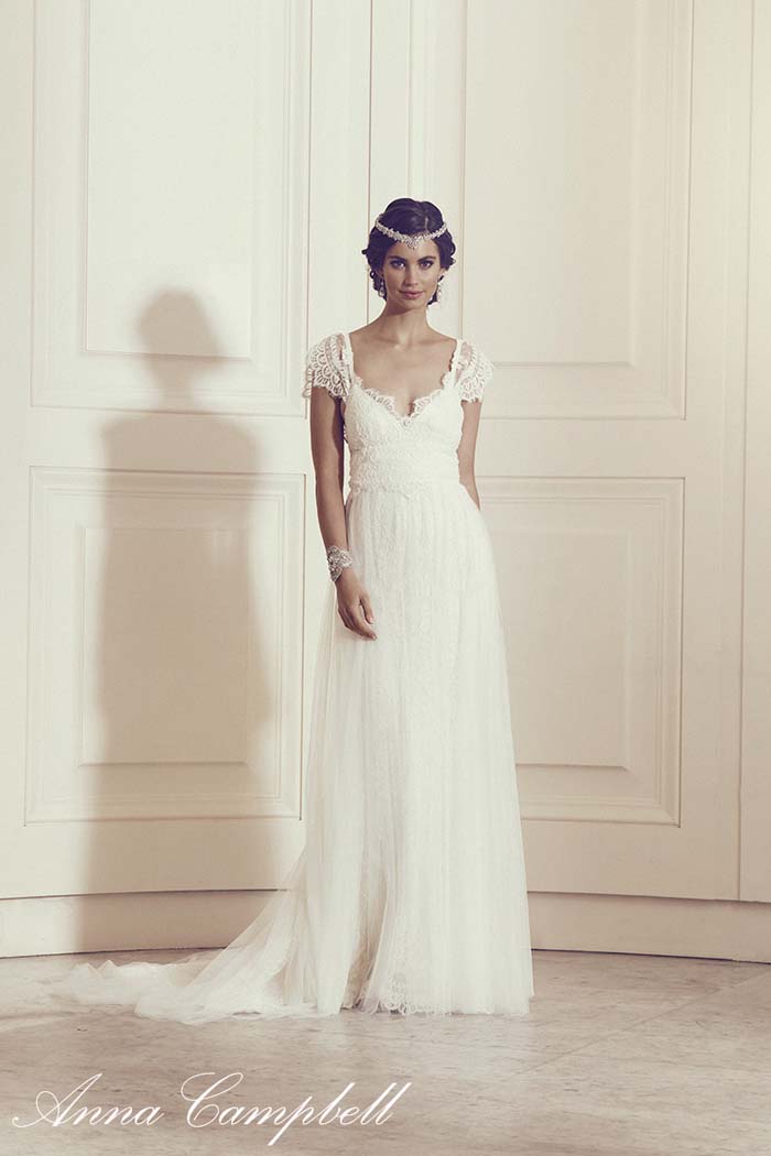 'Thalia' with Tulle Anna Campbell Gossamer Collection