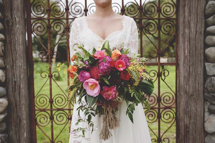 Bright Coloured Wedding Flower Inspiration