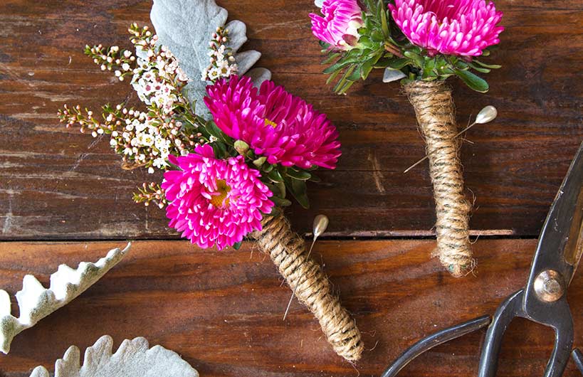 How To Make Your Own Boutonnieres