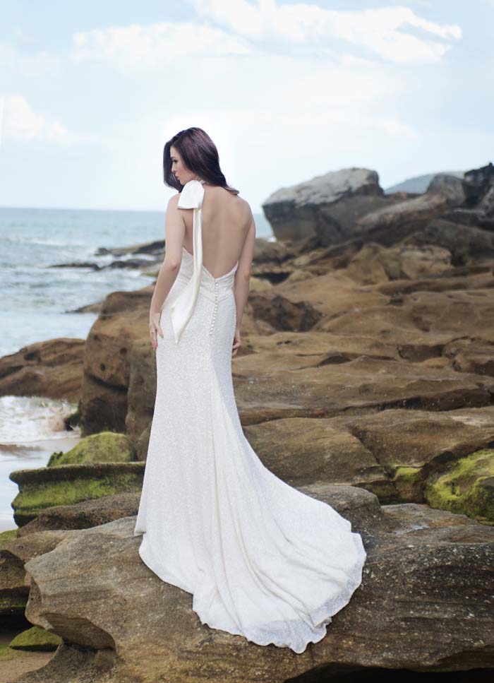 An Ocean Inspired Wedding Dress Editorial