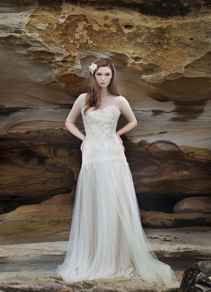 An Ocean Inspired Wedding Dress Editorial