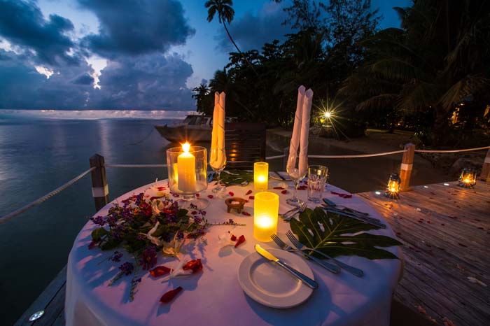 Matangi Romantic Dinner Setting