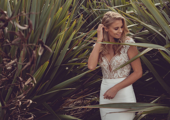 Seaside Romance - A Beachy Bridal Fashion Editorial - Modern Wedding