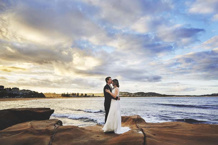 Central Coast Wedding Photographer - beach wedding