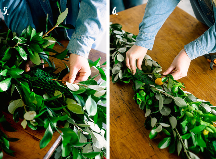 DIY Floral Garland Tutorial! Modern Wedding
