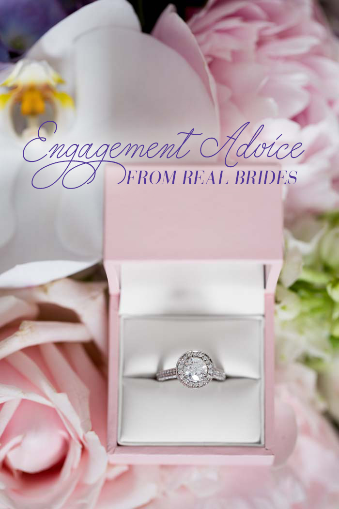 Engagement advice for brides