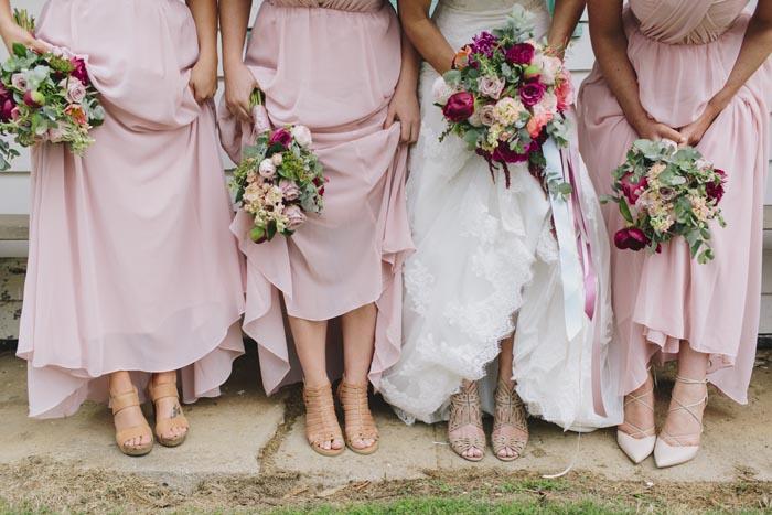 brides-bridesmaid-shoes