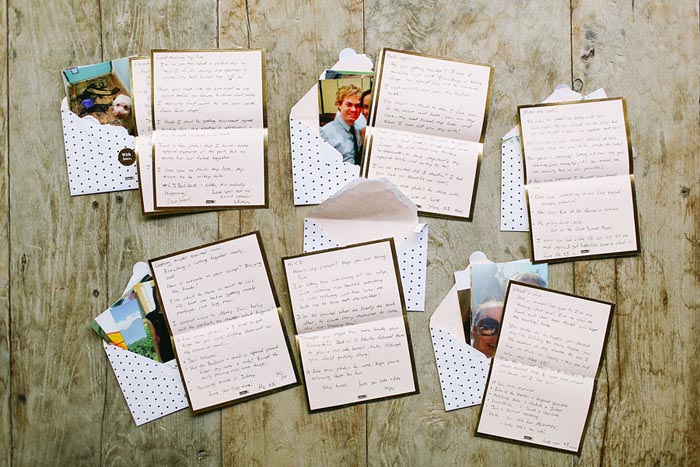 letters to bridesmaids
