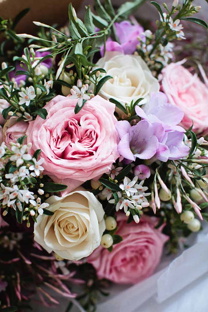 wedding flowers with jasmine