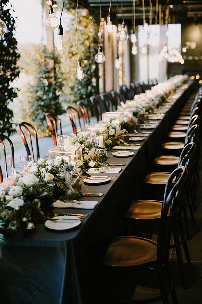 An Outdoor Wedding Styled With Simple Elegance Modern