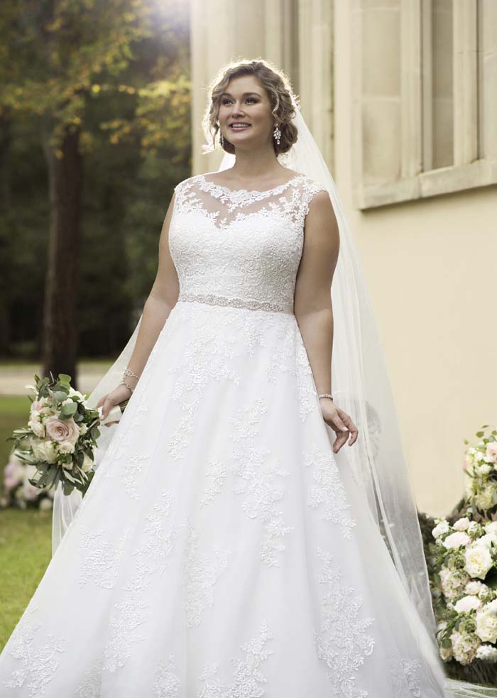Plus Size Wedding Gowns - Stella York Style 6303