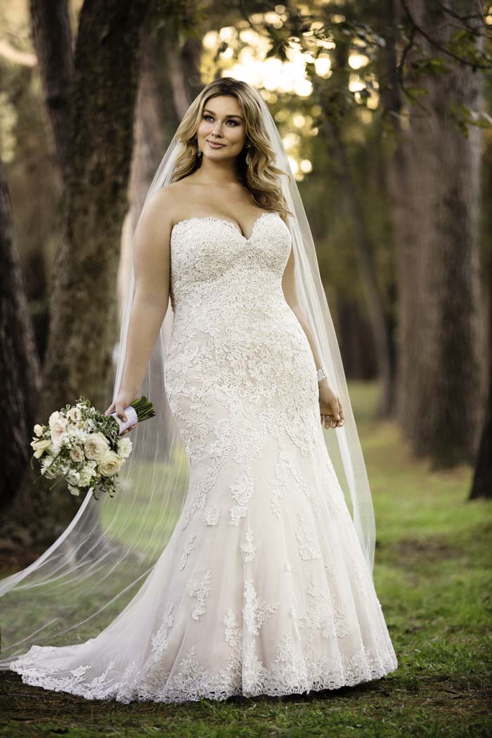 Plus Size Wedding Gowns - Stella York Style 6379